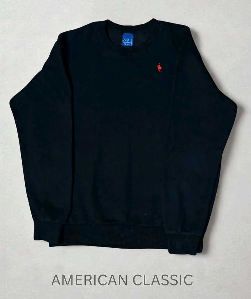 Vintage Ralph Lauren Black Sweatshirt