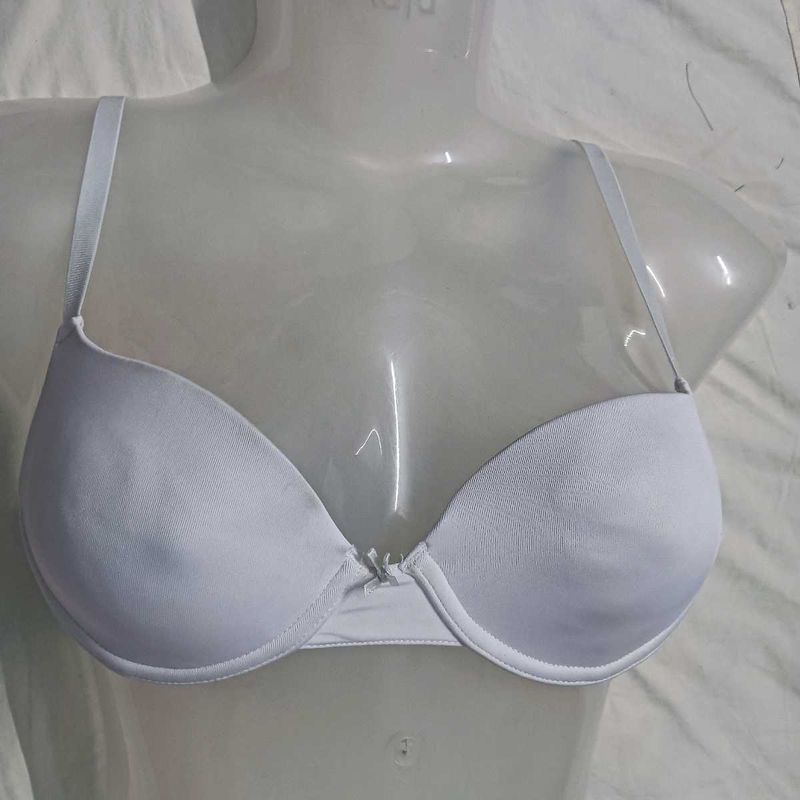 White 🪔 30 Padded Bra