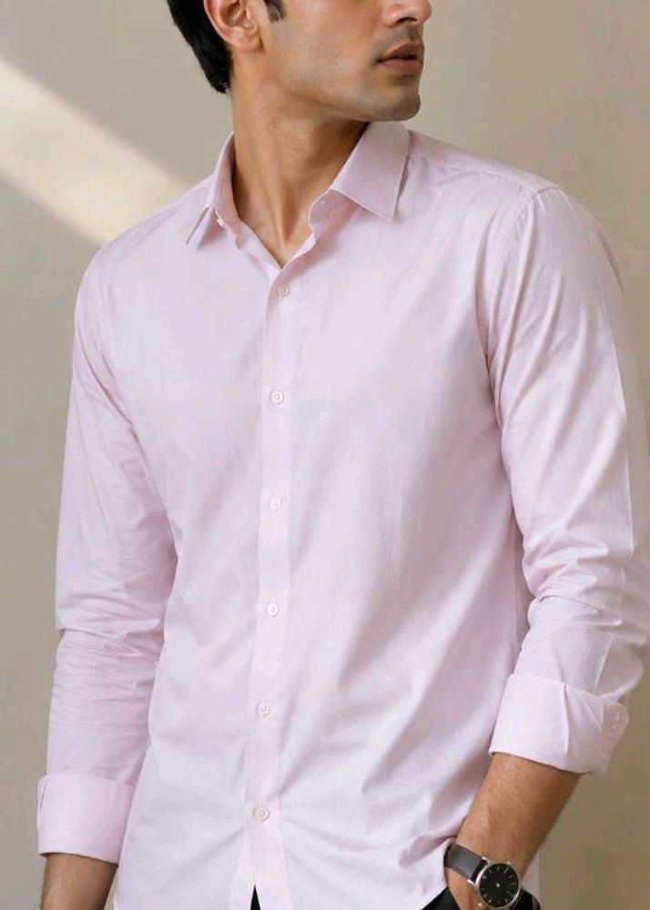 light pink shirt