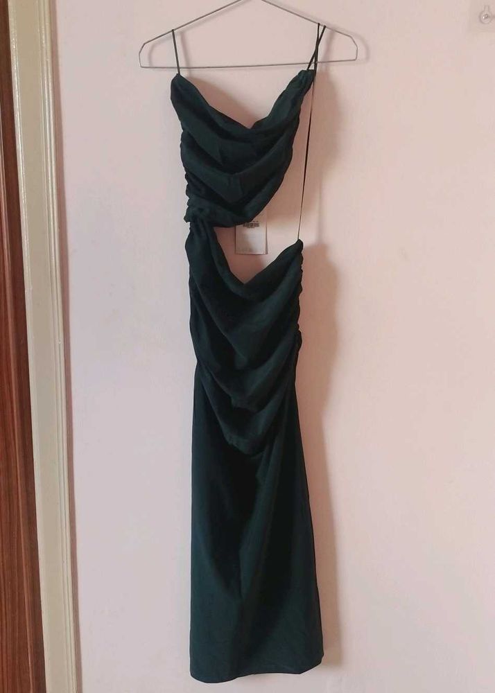 Elegant Ruched Bodycon Dress