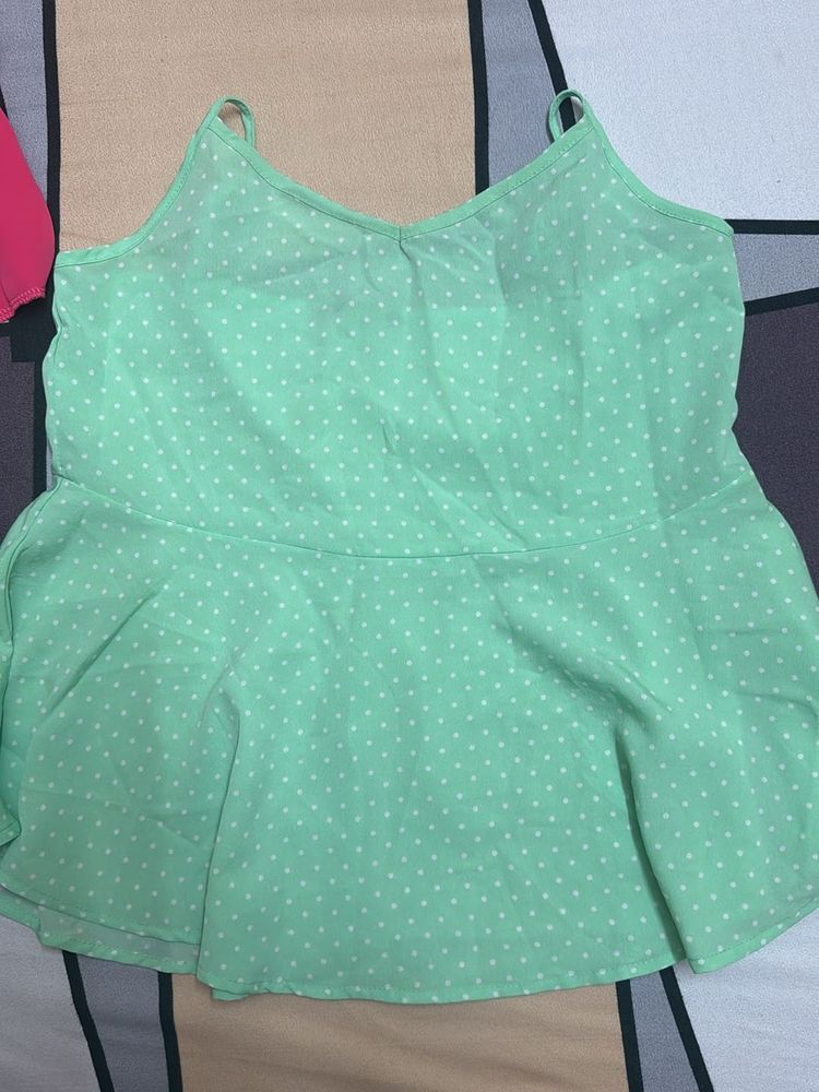 Cute Peplum Top