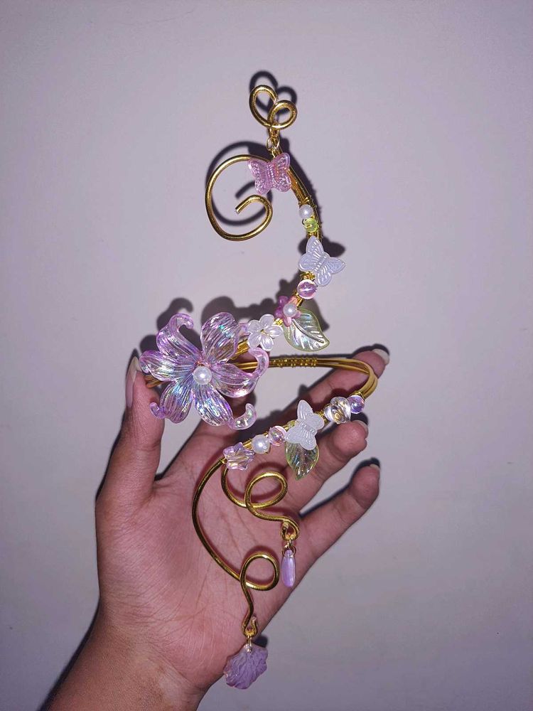 Lavender Reverie in Silver (Customized Order)
