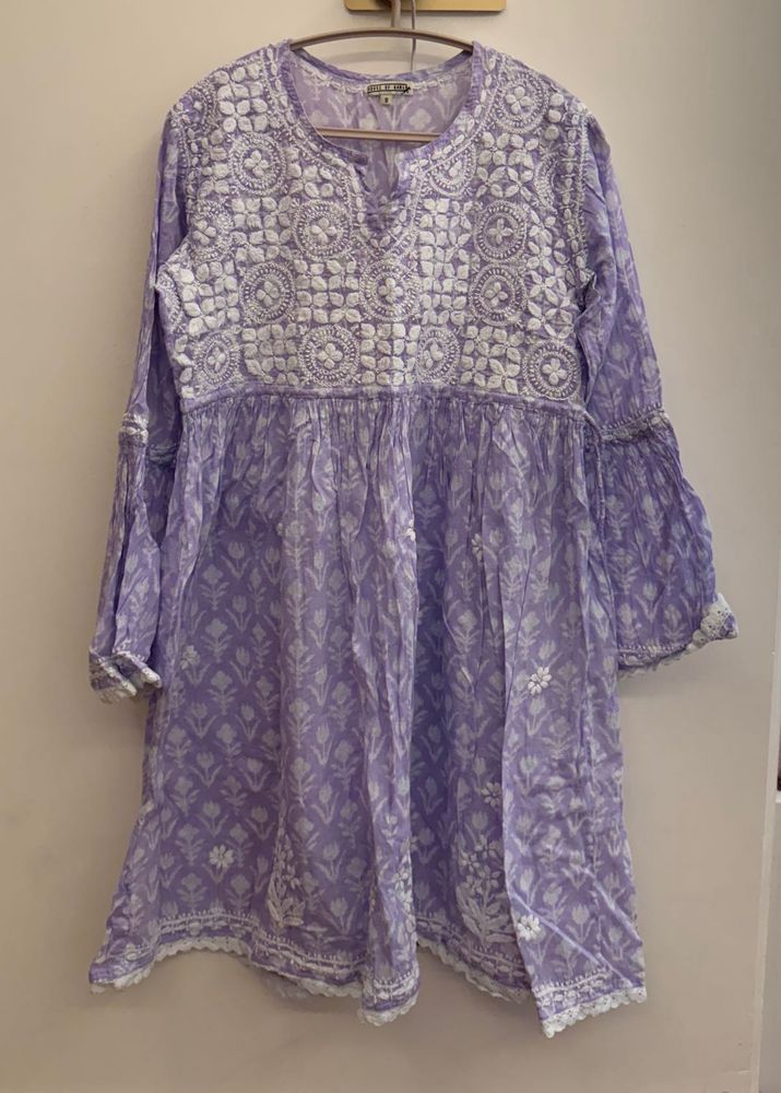 Chikankari Kurti 💜