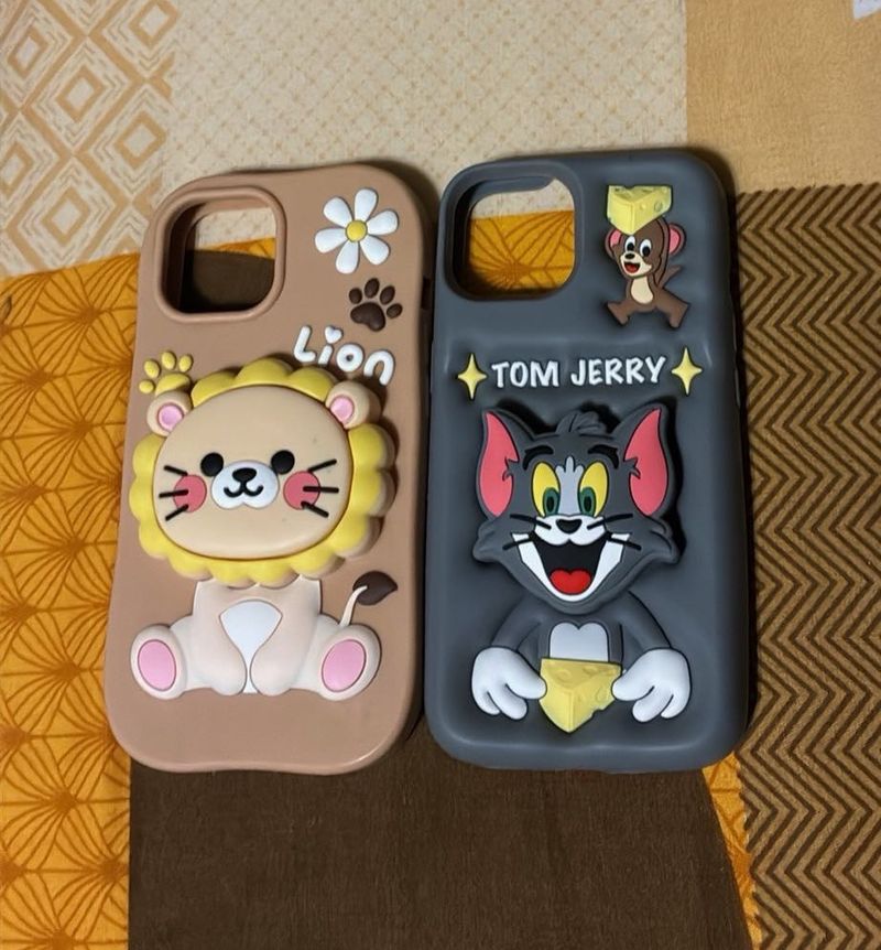 Iphone 13/14 Combo cute 3d cartoon cases