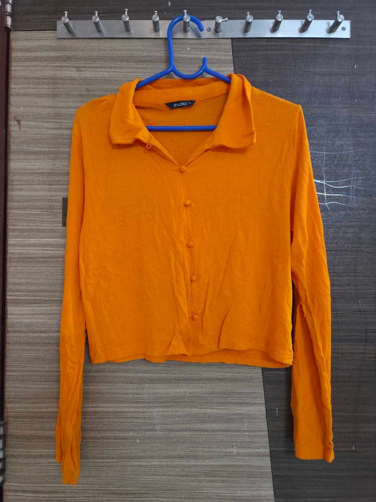 Zudio Orange Casual Top