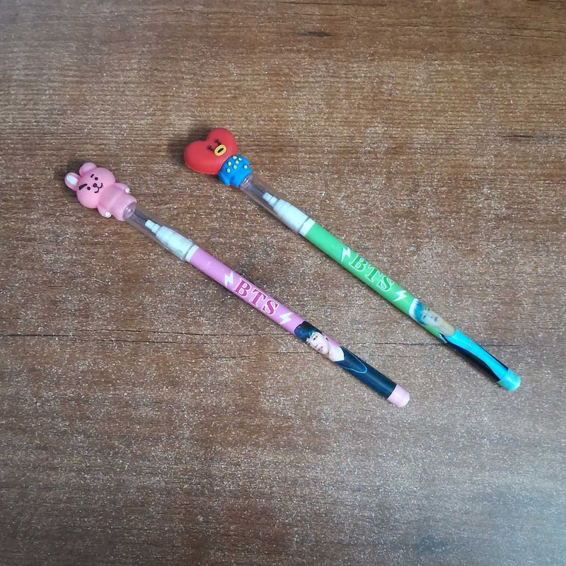 💜 | BTS &amp; BT21 Themed Pens Set