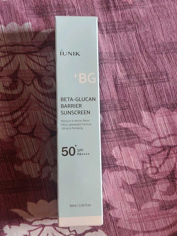 iUNIK Beta-Glucan Barrier Sunscreen SPF 50