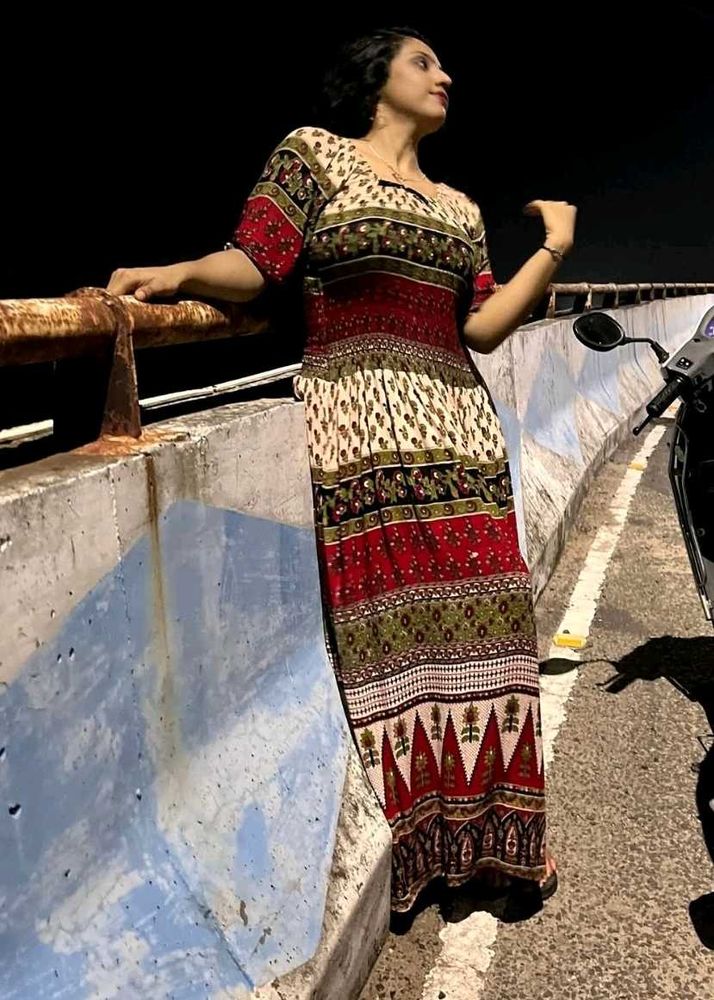 Bohemian Style Maxi Dress