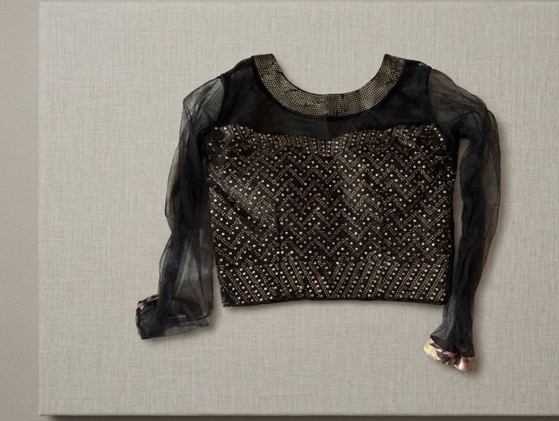 Black Skirt Top with Dupatta