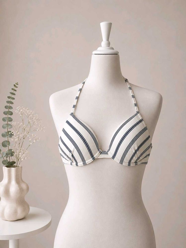 Striped Bikini Top