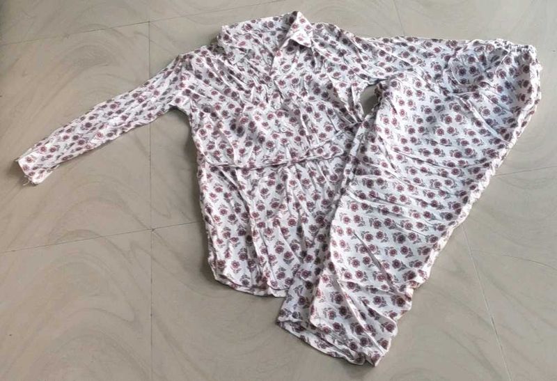 Floral Pajama Set
