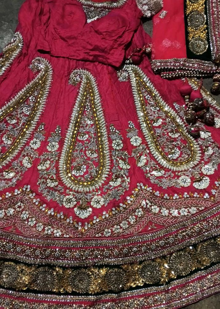 Designer Embroidered Lehenga Choli Set