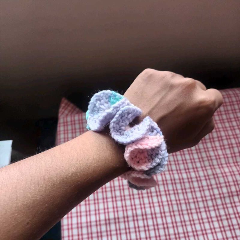 Handmade Crochet Scrunchie