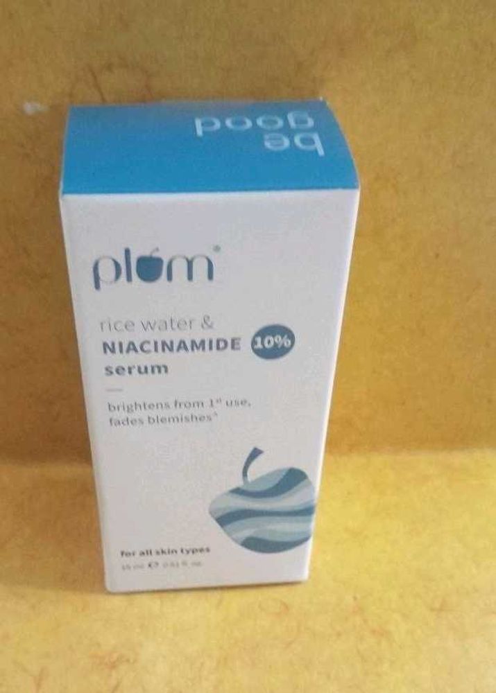 Plum Rice Water &amp; Niacinamide Serum
