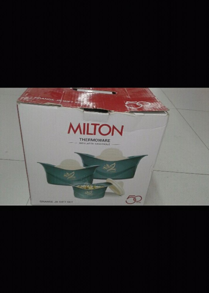 Milton 3pcs Theromoware Insulated Casserole
