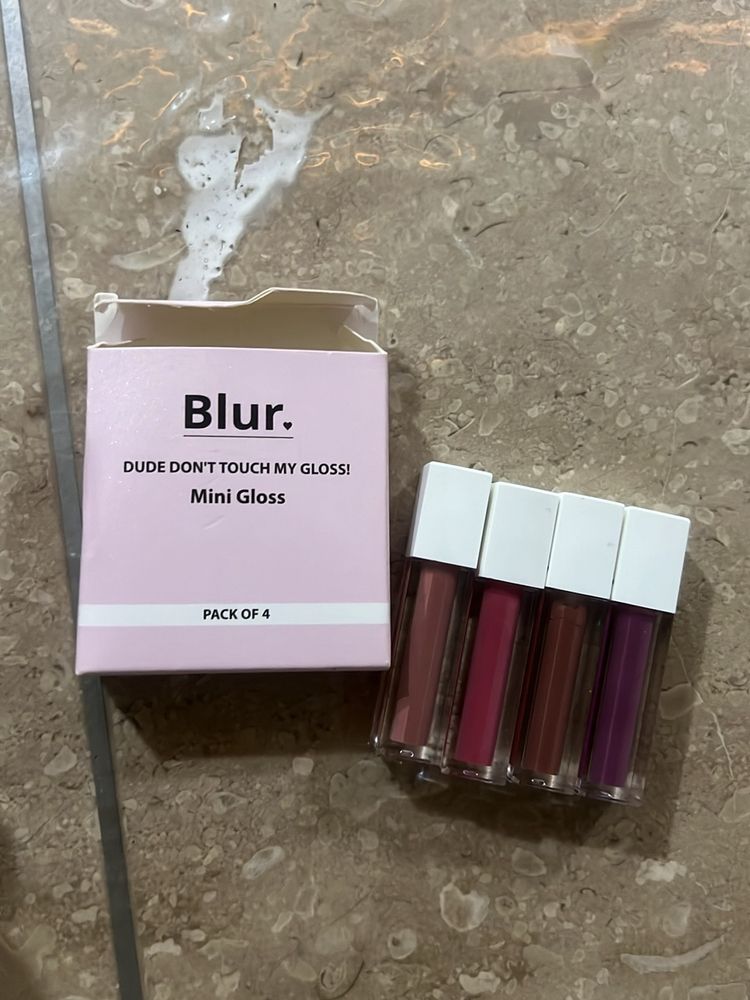 Combo Of 4 Lip Gloss