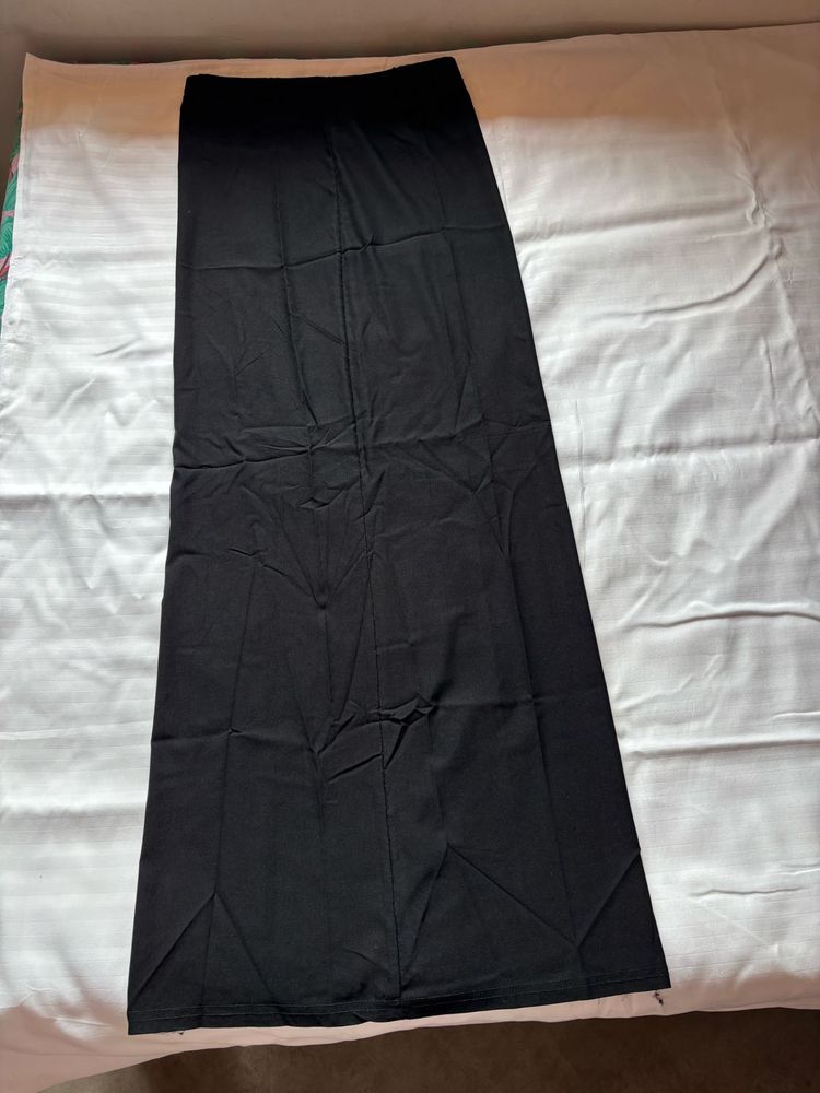Classic Black Maxi Skirt