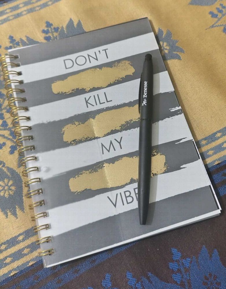 Stylish Notebook &amp; Pen Set