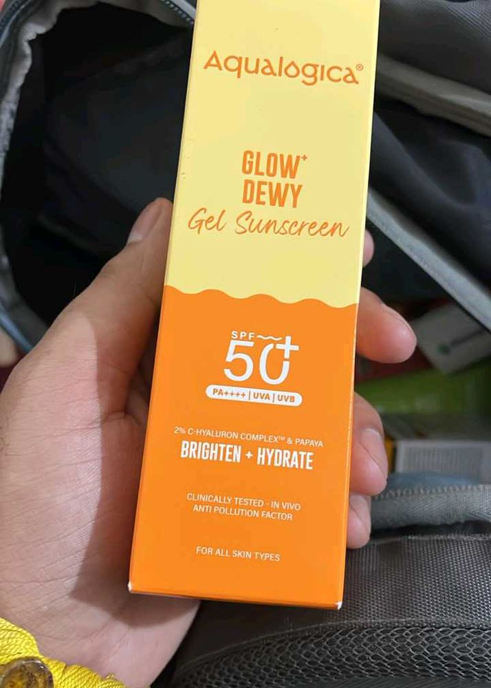 Aqualogica Glow Dewy Gel Sunscreen SPF 50