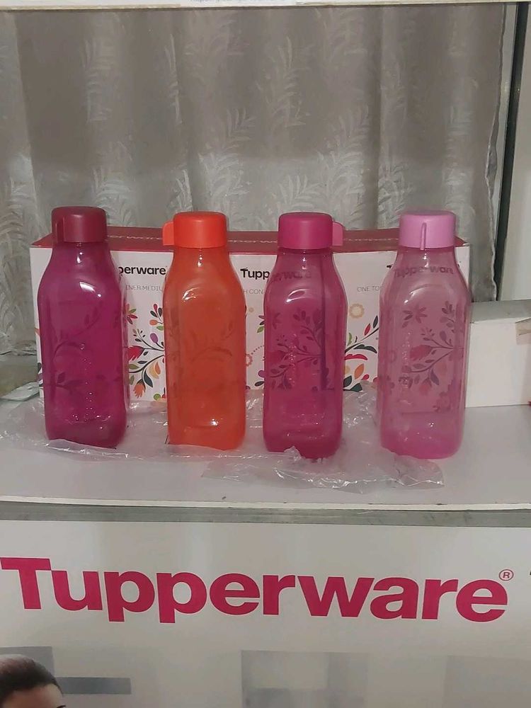 1ltr Square Bottle Tupperware