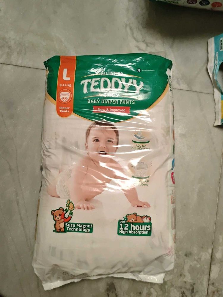 Teddyy Baby Diaper Pants L