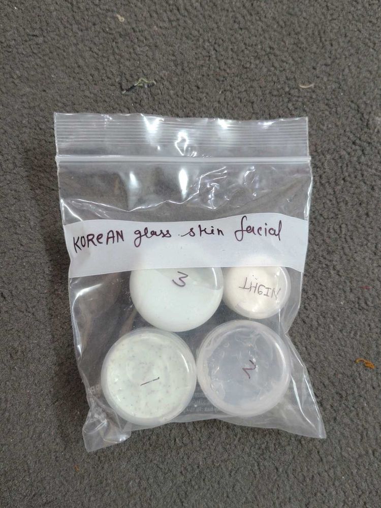 Korean Glass Skin Facial Kit