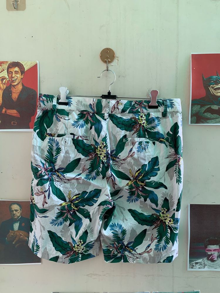 Men's Tropical Print Shorts