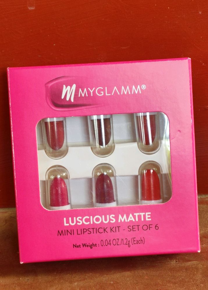 MyGlamm Luscious Matte Mini Lipstick Kit❤