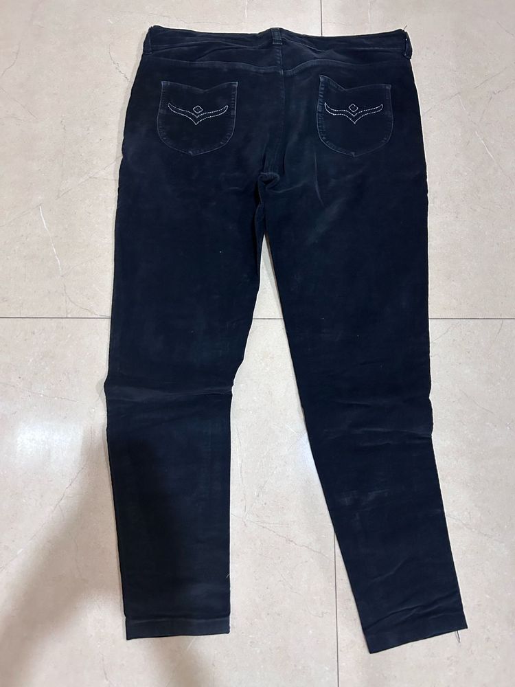 Stylish black Corduroy Pants