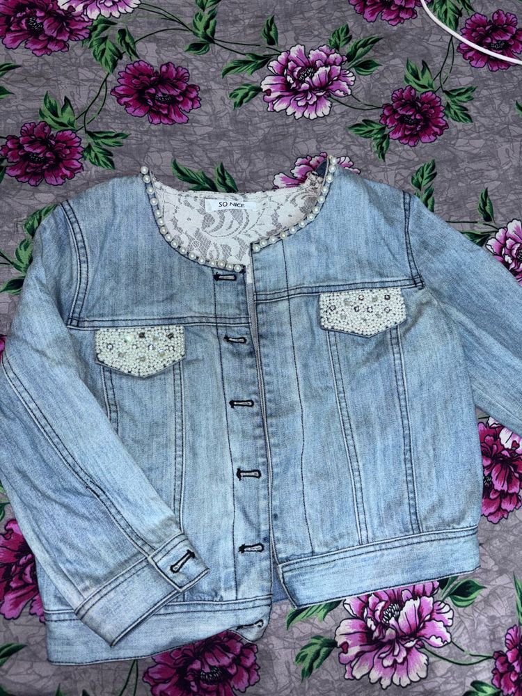 Aesthetic y2k Denim Jacket