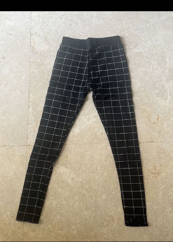 Grid Checkered Pant