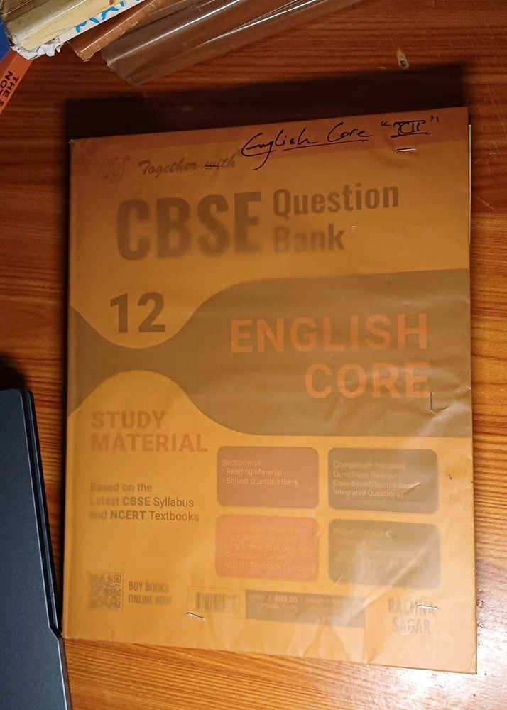 CBSE Class 12 English Core Question Bank