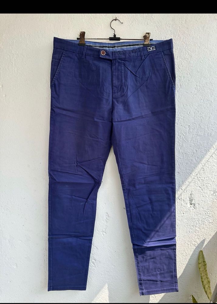 Men's Blue Chinos
