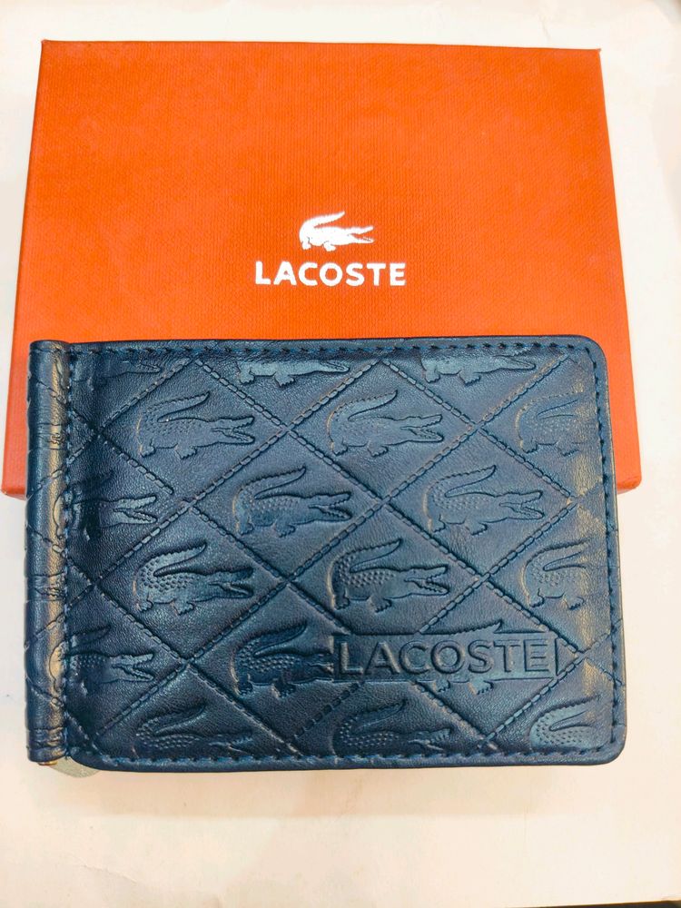 Lacoste Clip Wallet For Men