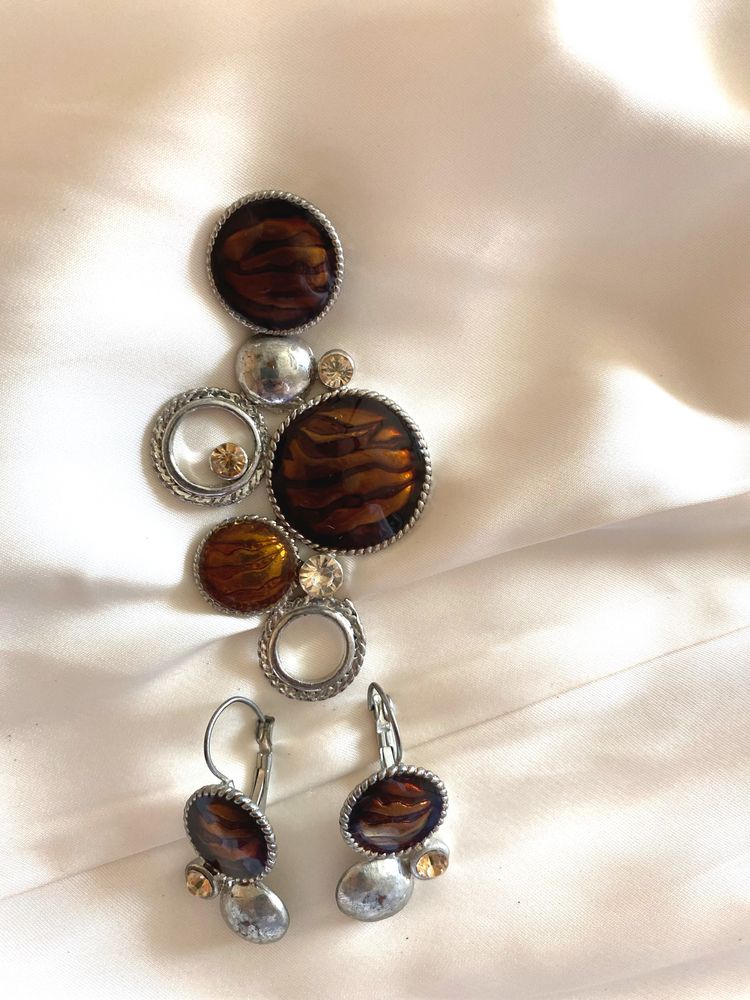 Pendant With Earrings Set