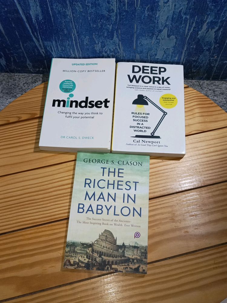 Deep Work, Mindset And Richest Man In Babylon
