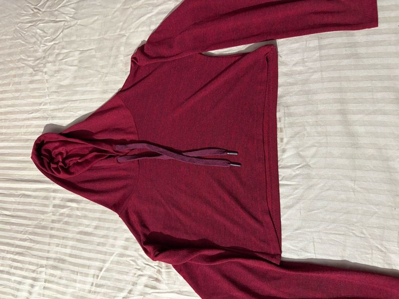 Cozy Maroon Hoodie