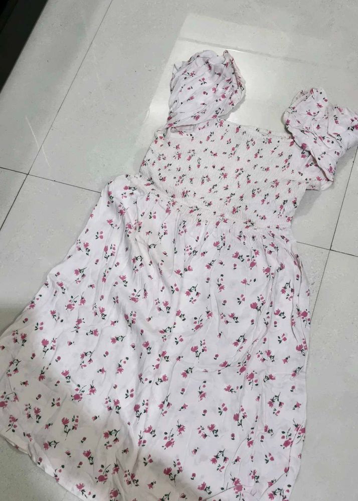 Floral Print Summer Dress