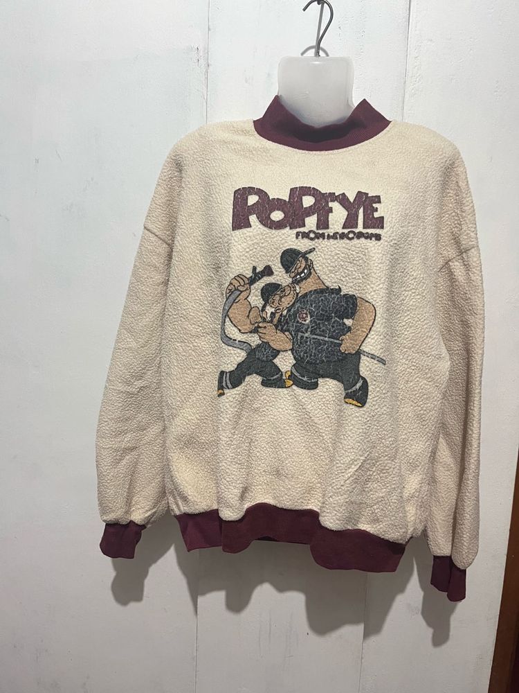 Popeye Fleece Sweatshirt