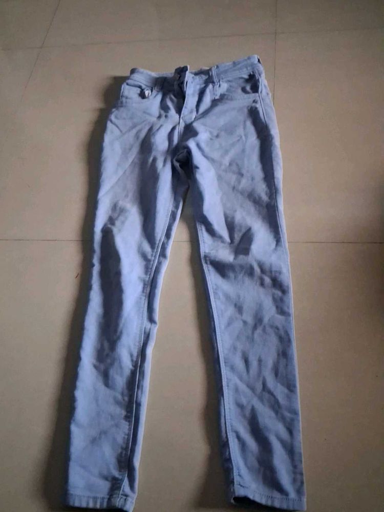 Light Blue Skinny Fit Jeans