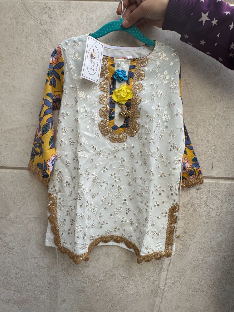 Ethnic Sharara Set For Girls