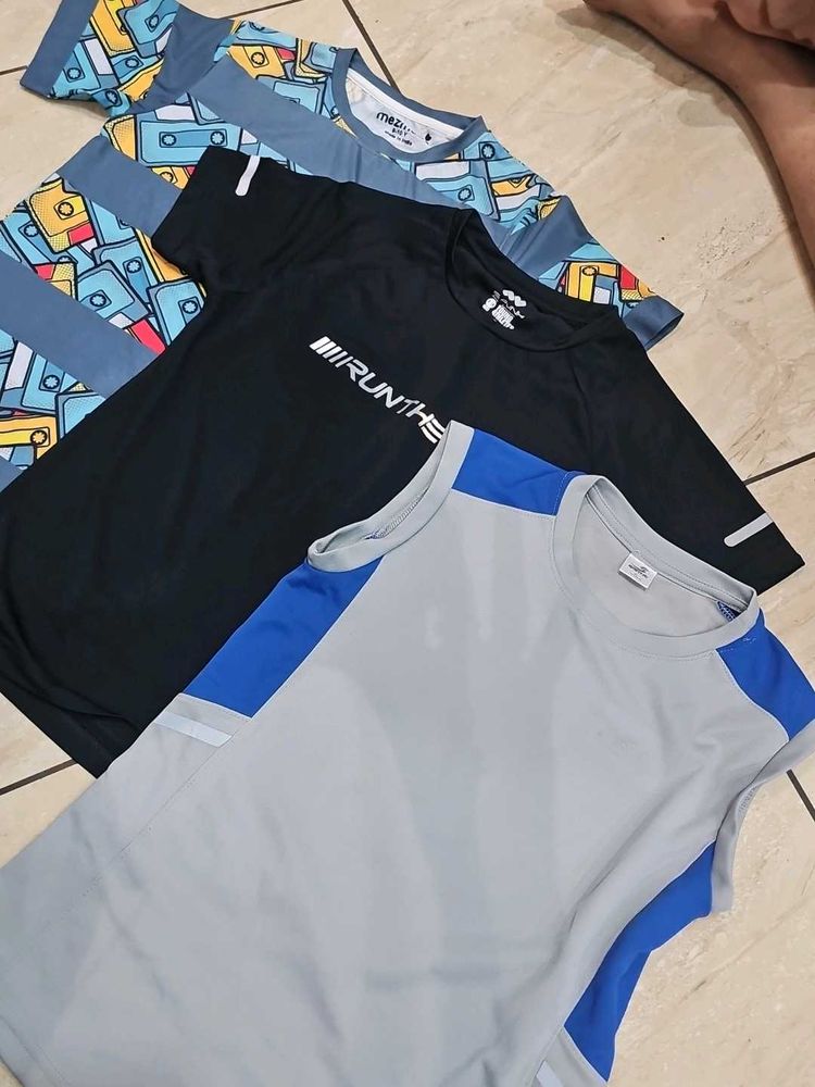 boys swimming T-Shirt Bundle of 3