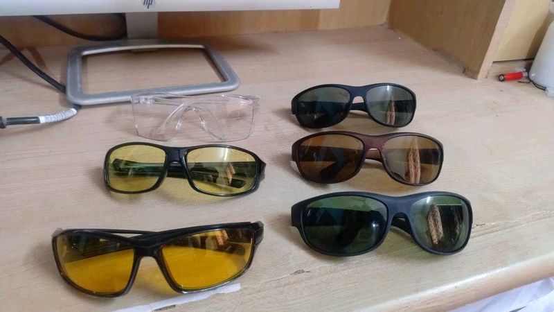 New 6 piece Assorted Sunglasses &amp; Safety Glasses