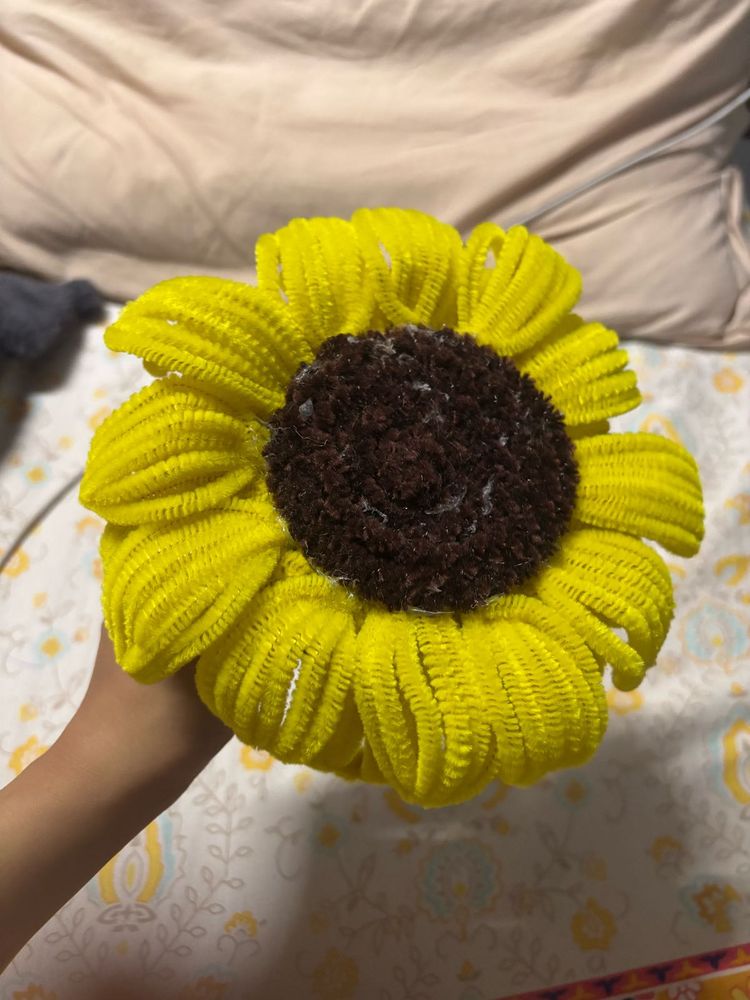 Handmade pipe cleaner Sunflower Decoration
