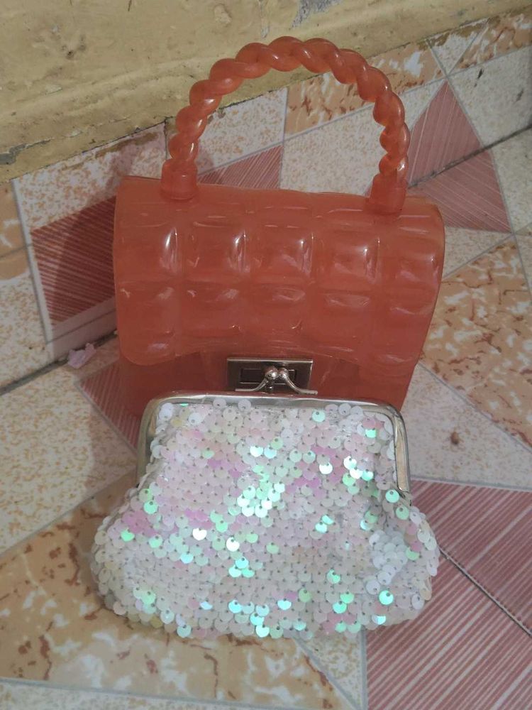 Cute Jelly &amp; Sequin Pouches