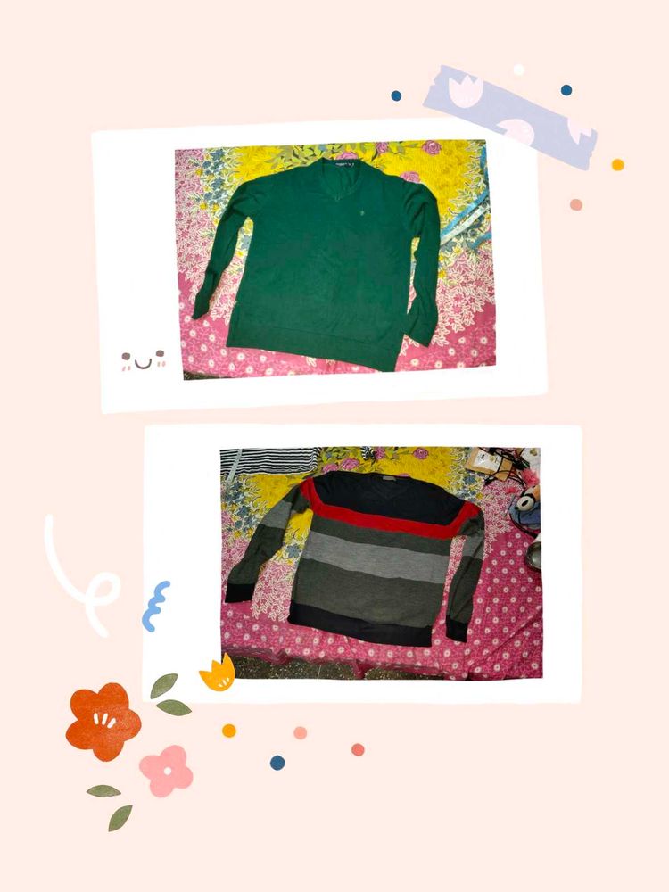 Men's  light Sweaters &amp; Knits combo of 2