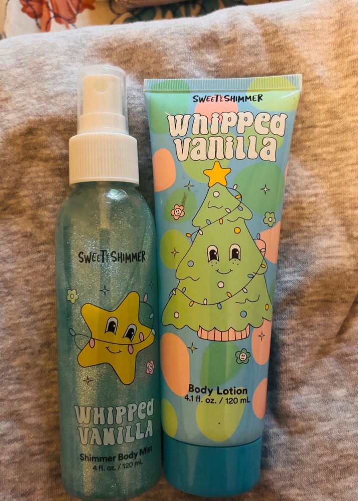 Sweet! Shimmer Whipped Vanilla Set