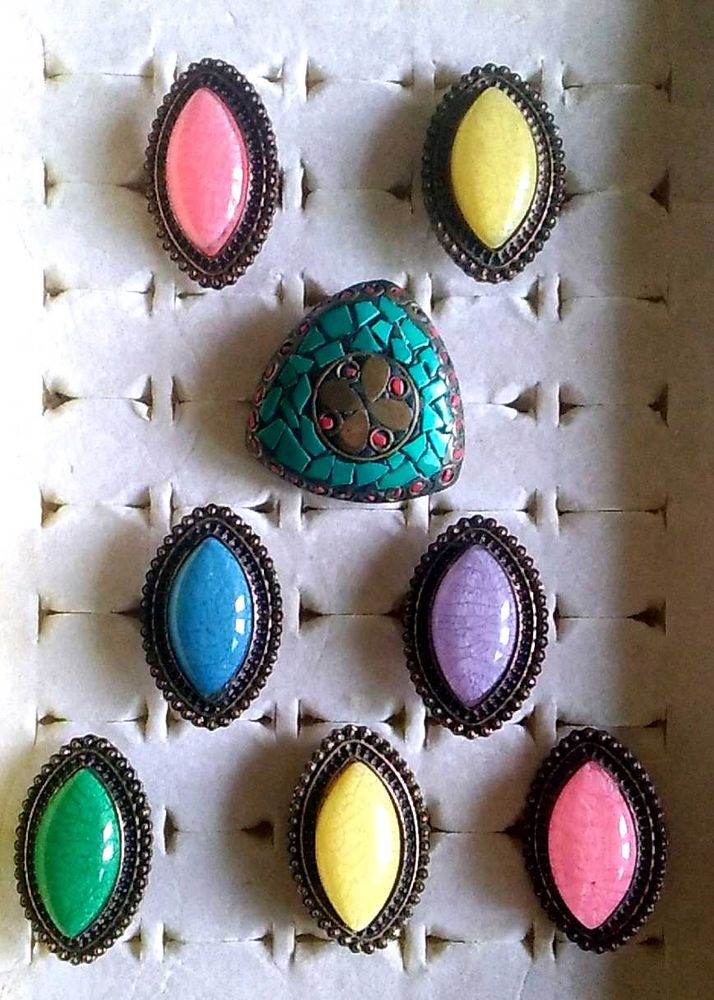 Assorted Gemstone Rings
