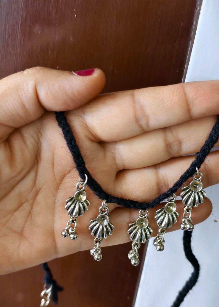 Bohemian Anklet with Shell Charms