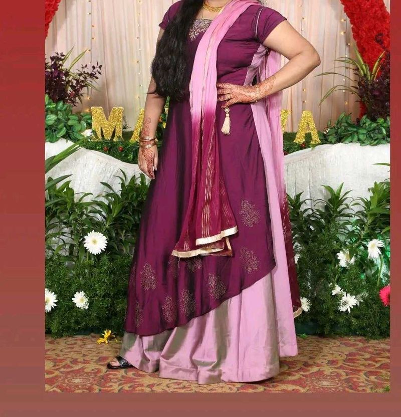 Elegant Purple Lehenga Choli Set